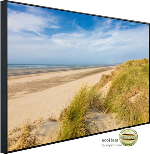 papermoon Infrarotheizung »EcoHeat - Dunes Touquet«, Matt-Effekt - bunt