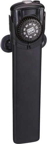 DENNERLE Wasserheizer, 100 W, geeignet für Süß- und Meerwasseraquarien, Kunststoff - schwarz