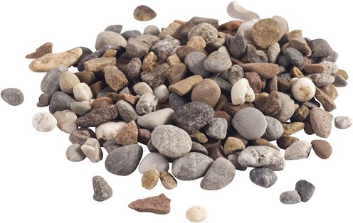 Mr. GARDENER Kies, Körnung: 8 mm - 16 mm, 25 kg, beige/braun/bunt
