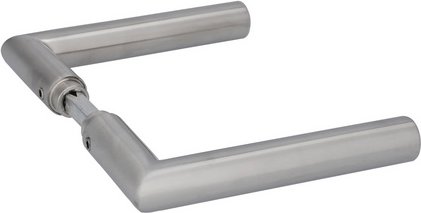 ALPERTEC Drücker, 2er-Set, inkl. Stift mit 8 mm Ø - silberfarben