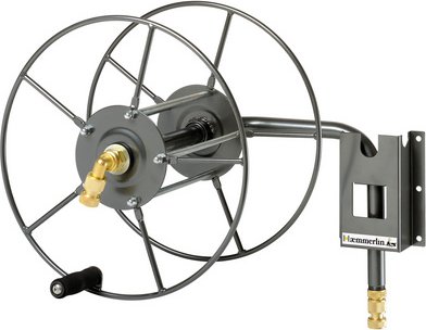 Hæmmerlin Wandschlauchhalter, Stahl, grau
