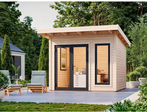 Thumbnail - PALMAKO Gartenhaus »Aurelia« - grau