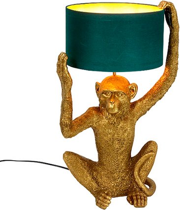 Flowerbox Tischleuchte - goldfarben