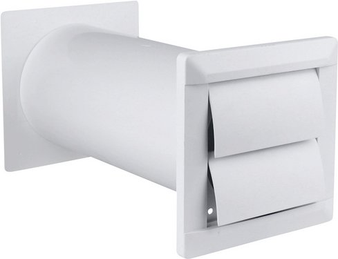 MARLEY Teleskopkanal »Lüftungtechnik«, Kunststoff, Ø 12,5 cm - weiss