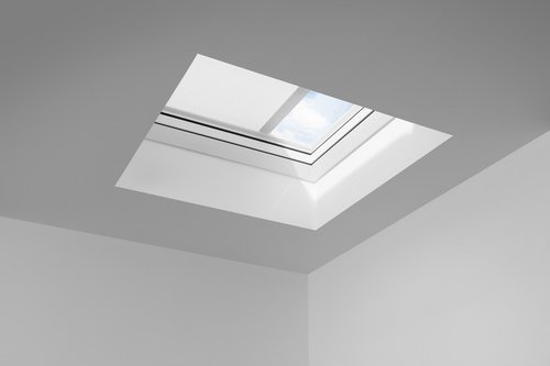 VELUX Hitzeschutzmarkise »MSG 060060 6090WL«, solarbetrieben, weiß - weiss