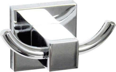 FACKELMANN Handtuch-Haken »Mare«, BxHxT: 8,5 x 5 x 5 cm, - silberfarben