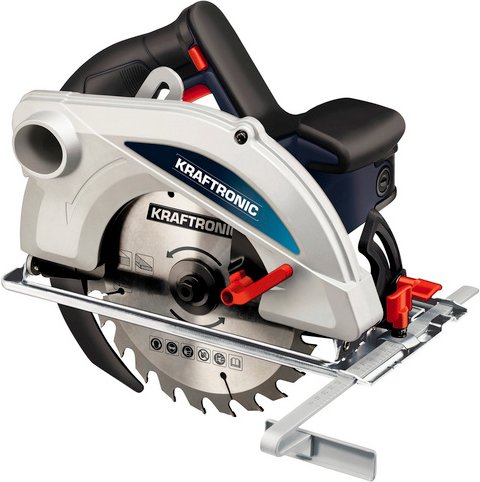 KRAFTRONIC Handkreissäge »Kraftronic«, KT-HK 1410, 24 Zähne - blau