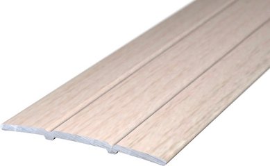 CARL PRINZ Übergangsprofil, BxH: 38 x 2.5 mm, selbstklebend - grau