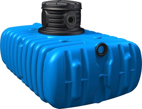 Thumbnail - 4RAIN Flachtank »Flat S«, 1500 L, blau