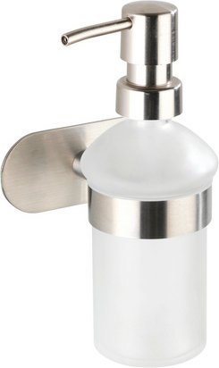 Thumbnail - WENKO Seifenspender »Turbo-Loc Orea matt«, Edelstahl, matt - silberfarben