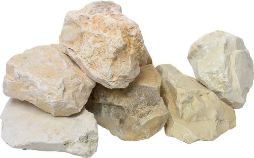 Mr. GARDENER Steinbrocken »Yellow Sun Splitt«, gelb