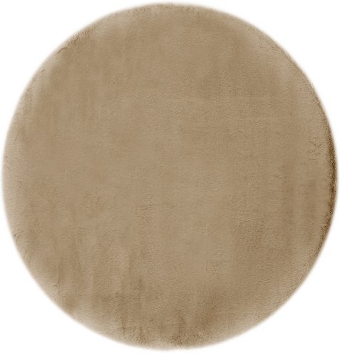 LUXORLIVING Teppich »Loano rund«, 80 cm, rund, taupe - beige