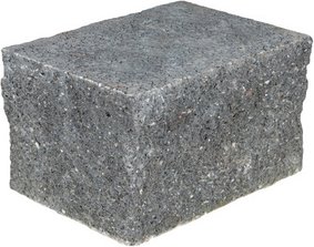 Mr. GARDENER Mauerstein »Anzio«, BxHxT: 25 x 15 x 18 cm, anthrazit - grau