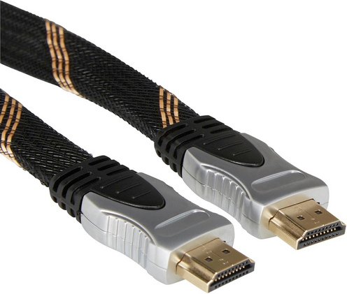 SCHWAIGER Kabel, HDMI 3 m High Speed Ethernet schwarz
