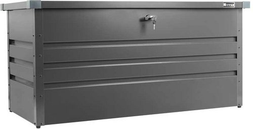 ZIPPER Gartenbox, anthrazit, BxHxT: 130 x 62 x 61 cm - grau