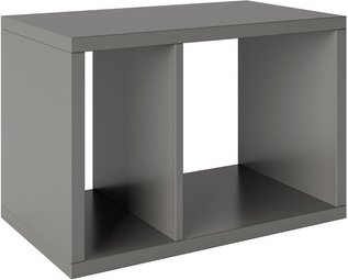 PHOENIX Raumteiler-Regal »Fortuna«, BxHxL: 58 x 39,2 x 34 cm, Holz - grau