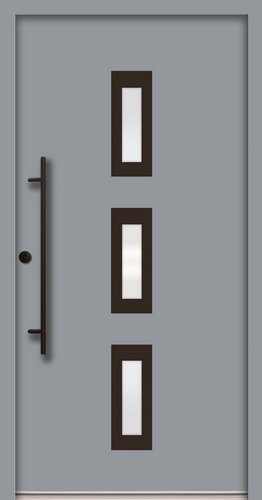 Splendoor Haustür »Passivedoor Premium RC2«, grau