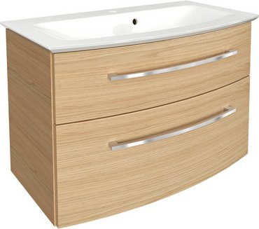 Thumbnail - FACKELMANN Badmöbel-Set »B.style«, Sandeiche, 2-teilig, BxHxT: 83,2 x 54,3 x 47,8 cm - braun