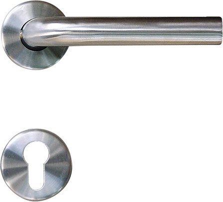 RORO Drücker »Royal«, Edelstahl - silberfarben