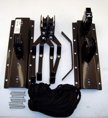 Fahrradhalterung, 25 x 8,5 cm, schwarz