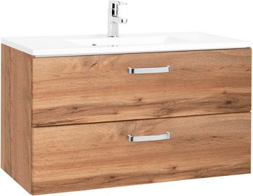 HELD MÖBEL Waschtisch »Bologna«, BxHxT: 90 x 54 x 47 cm - bunt