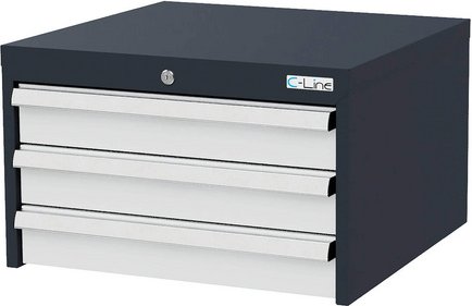 Simplaflex Hängeschrank, BxHxT: 60 x 38 x 57,5 cm - grau