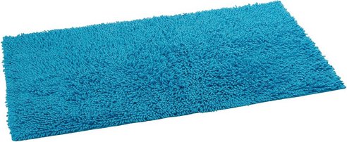 KLEINE WOLKE Badteppich »Zagreb«, LxBxH: 85x55x3 cm - blau