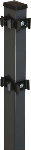 FLORAWORLD Eckpfosten »Comfort«, Stahl, BxHxL: 6 x 4 x 260 cm - grau