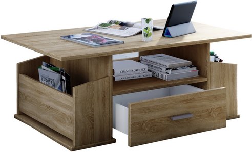 VCM Couchtisch »Junata«, BxHxL: 52 x 44 x 110 cm - braun