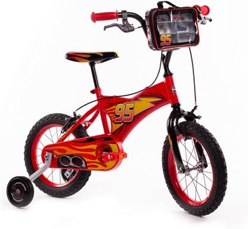 Kinderfahrrad »Cars«, Rot, 14 Zoll - gruen - Größe 14 Zoll