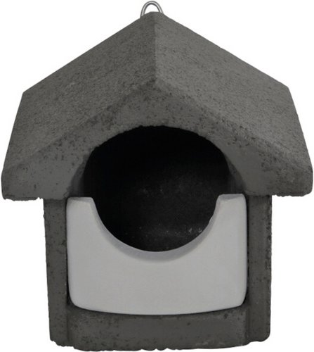 SIENA GARDEN Nistkasten, Holzbeton, geeignet für: Rotkehlchen/Amseln/Zaunkönige - weiss