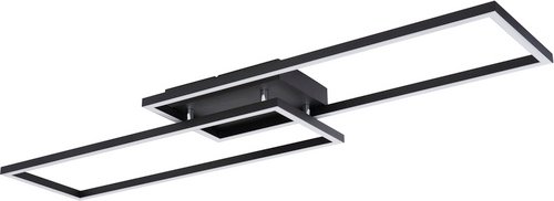 GLOBO LIGHTING Deckenleuchte, inkl. Leuchtmittel - schwarz
