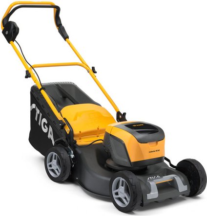 STIGA Rasenmäher »STIGA 500er Serie«, 46 cm Schnittbreite, für 400 m² Fläche - gelb