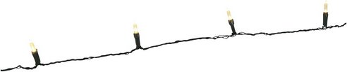 Konstsmide LED-Lichterkette, warmweiß, Kabellänge: 8 m - gruen