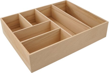 FACKELMANN Organizer, Buche, BxHxT: 26 x 7 x 32,1 cm - braun