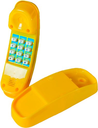 Thumbnail - KARIBU Telefon, BxL: 20,5 x 6,5 cm, gelb