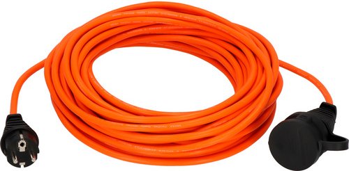 brennenstuhl® Verlängerungskabel »BREMAXX AT-N05V3V3-F 3G1,5«, 25 m, IP44, orange
