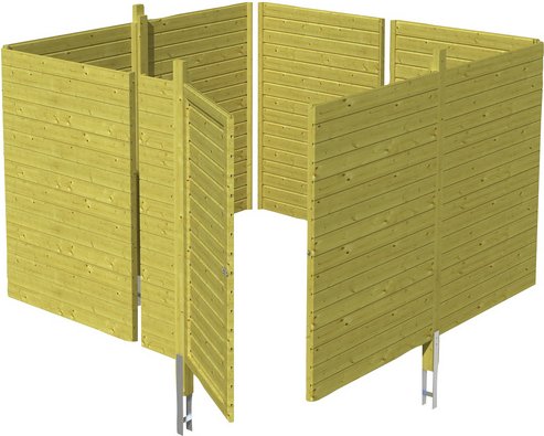 Thumbnail - SKANHOLZ Brüstung, Breite: 78,5 cm, grün - gruen