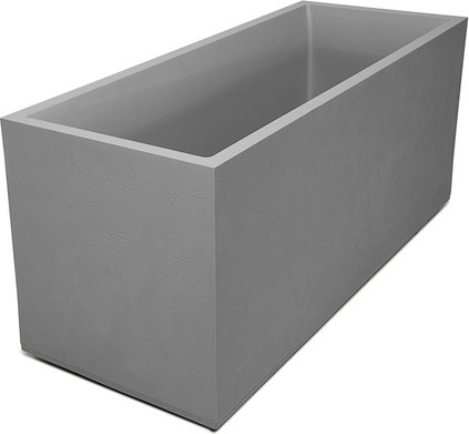 Ondis24 Pflanzkübel »Pierre«, anthrazit, Kunststoff - grau