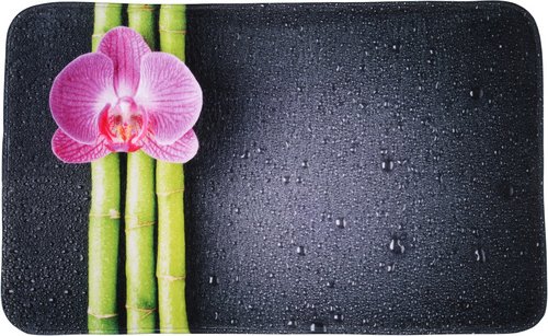 Sanilo Badteppich »Asia«, dunkelgrau, Polyester