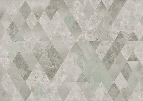 KOMAR Vliestapete, Abstrakt, bunt - grau