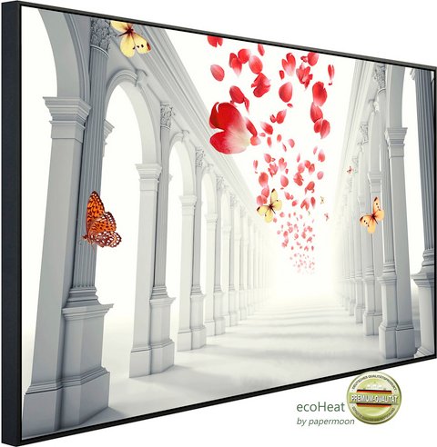 Thumbnail - papermoon Infrarotheizung »EcoHeat - Abstrakt 3D Effekt«, Matt-Effekt - bunt