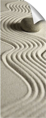 mySPOTTI Duschrückwand-Panel, fresh, Sandoptik, 255x100 cm - beige