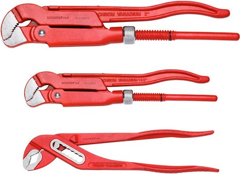 GEDORE red Zangensatz, 3-teilig - rot