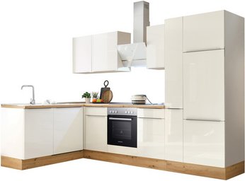 Thumbnail - RESPEKTA Küchenblock »Marleen«, HxBxT: 211 x 310 x 170 cm, inkl. E-Geräte - weiss