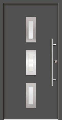 Splendoor Sicherheitshaustür »PULA Prime RC2«, Aluminium, in anthrazit - grau