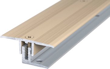 CARL PRINZ Übergangsprofil »LPS 220«, BxH: 34 x 12 mm, versenkt gelocht - goldfarben