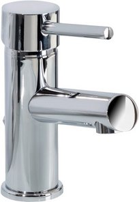 FACKELMANN Waschtischarmatur »HYPE«, H: 15,5 cm, chrom, glänzend - silberfarben