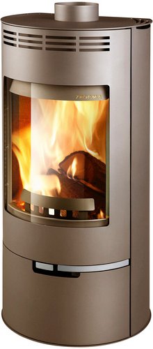 THORMA Kaminofen »Andorra«, braun, Stahlblech, 7,5 kW, Zeitbrand geeignet