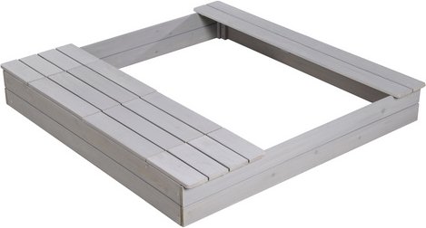 Thumbnail - roba Sandkasten, grau, ab 12 Monate